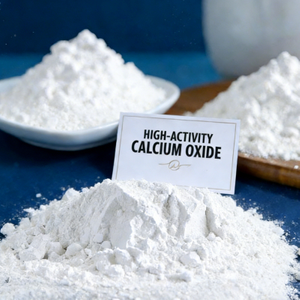 CaO em p&oacute; de cal de &oacute;xido de c&aacute;lcio de alta pureza para produ&ccedil;&atilde;o de citrato de c&aacute;lcio